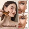 MoyRetty 4-in-1 Gua Sha Tool, Sandalwood Face & Body Massager,