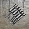 Toolcool 6 Pcs Slotted Screwdriver Bit Set Magnetic Flat Head