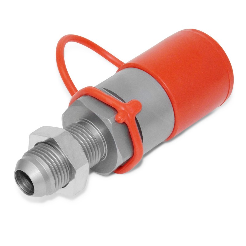 Summit Hydraulics Flat Face Hydraulic Quick Connect Coupler, #10 JIC