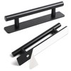 BaiNong 2 Pack Stick on Handle 5-3/4 inch Matte Black