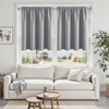 MRTREES Kitchen Waterproof Curtains, Blackout Thermal Curtains with Rod Pocket