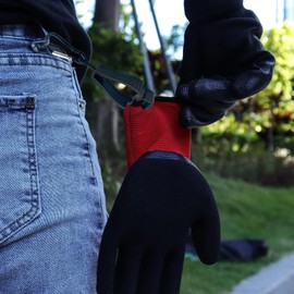 Glove Holder Clip,Mitten Carabiner Grabber - High Load Bearing Glove Carabiner Clips for Hiking, Travel, Camping, Warehouse, Firefighter