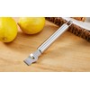 TIYOORTA Stainless Steel Lemon Zester Grater with Hole Citrus Orange