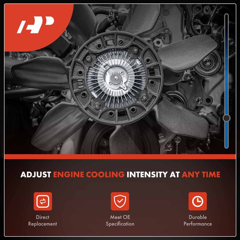 A-Premium Engine Cooling Fan Clutch Compatible with Land Rover Range