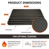 BAC772 Reversible Sear Grate for Grills, 18.25” x 11.5” Anodized