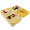 Sun-Star Stationery Pen Case NEMUMI Pillow Pen Case Border Yellow