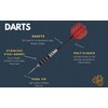Steel Tip Darts Set - Professional 12PC Darts Steel Tip