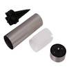 Solar Bollard Lights Outdoor - 6 Pack Stainless Steel Warm