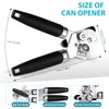 Tin Opener, Lychico 3-in-1Can Opener Handheld Heavy Duty Stainless Steel