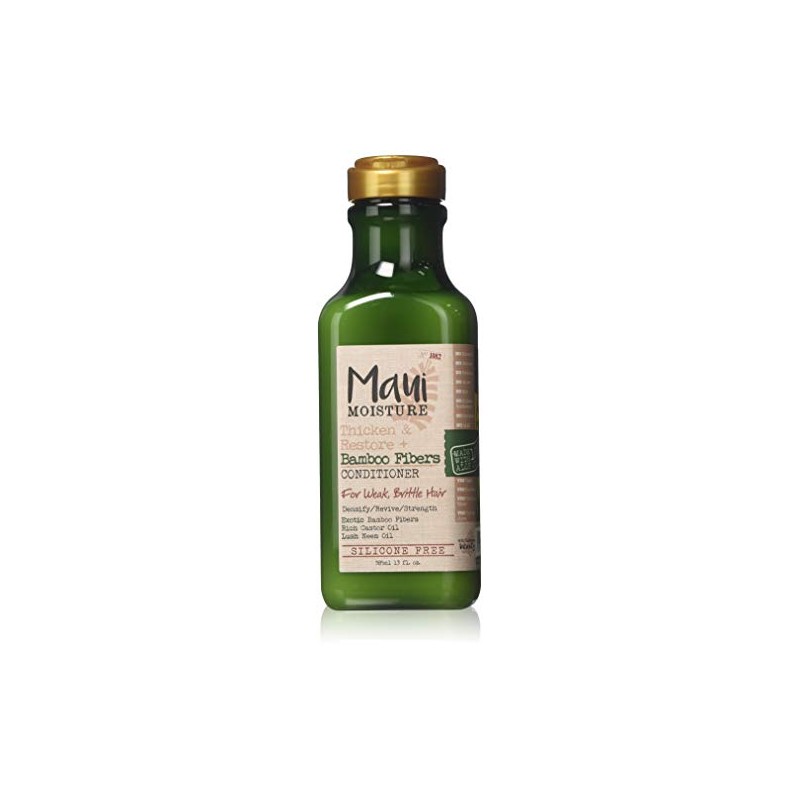 Maui Moisture Conditioner Bamboo Fibers 13 Ounce (Thicken) (385ml) (3