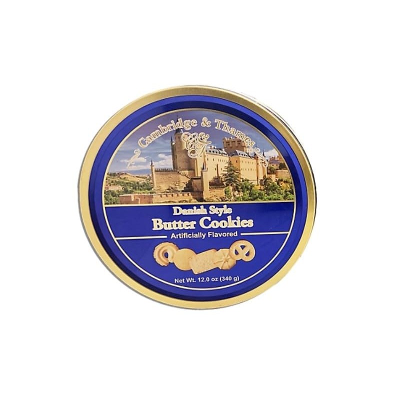 Cambridge & Thames Cookies - Danish Style Butter Cookies In