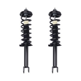 Autoround Rear Complete Shock Absorber Compatible with Honda Accord 2008 2009 2010 2011 2012 172563 Pair Struts with Coil Spring Assembly