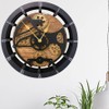 The Gears Clock Desk Clock 10 inches with Real Moving