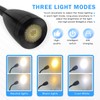 TZnpnor 2 Pack 12-24V RV LED Bedside Light USB Charging