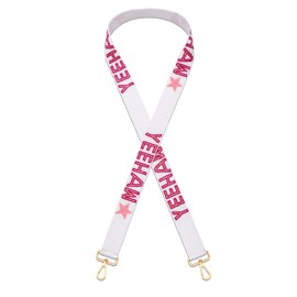 Boderier Western Cowgirl Beaded Purse Straps Replacement Crossbody Bag Strap Beaded Yeehaw Star Shoulder Straps for Bags (Yeehaw Star)