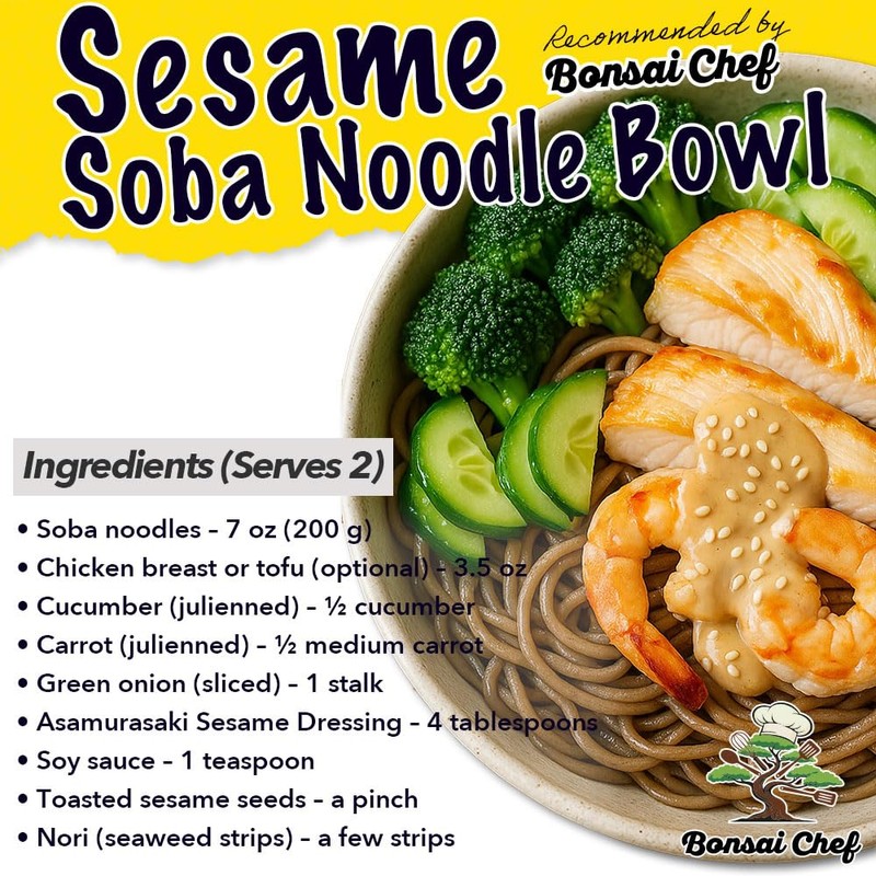 Japanese Roasted Sesame Dressing Low Calorie – Only 51 Calories