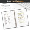Forvencer Lined Spiral Journal Notebook with 300 Numbered Pages, A5