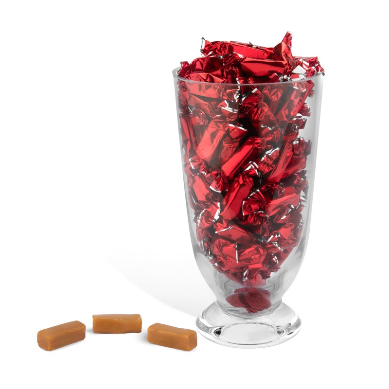 Candy Envy - Individually Wrapped Caramels - Red Wrapper -