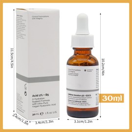 Caffeine Solution 5% + EGCG, Caffeine Solution 5% + EGCG, Caffeine Eye Serum, Caffeine Serum, Eye Cream Against Dark Circles and Puffy Eyes, Face Serum for Moisturising