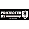 Stickershack Protected By For Glock Enthusiast home protection Pistol Decal