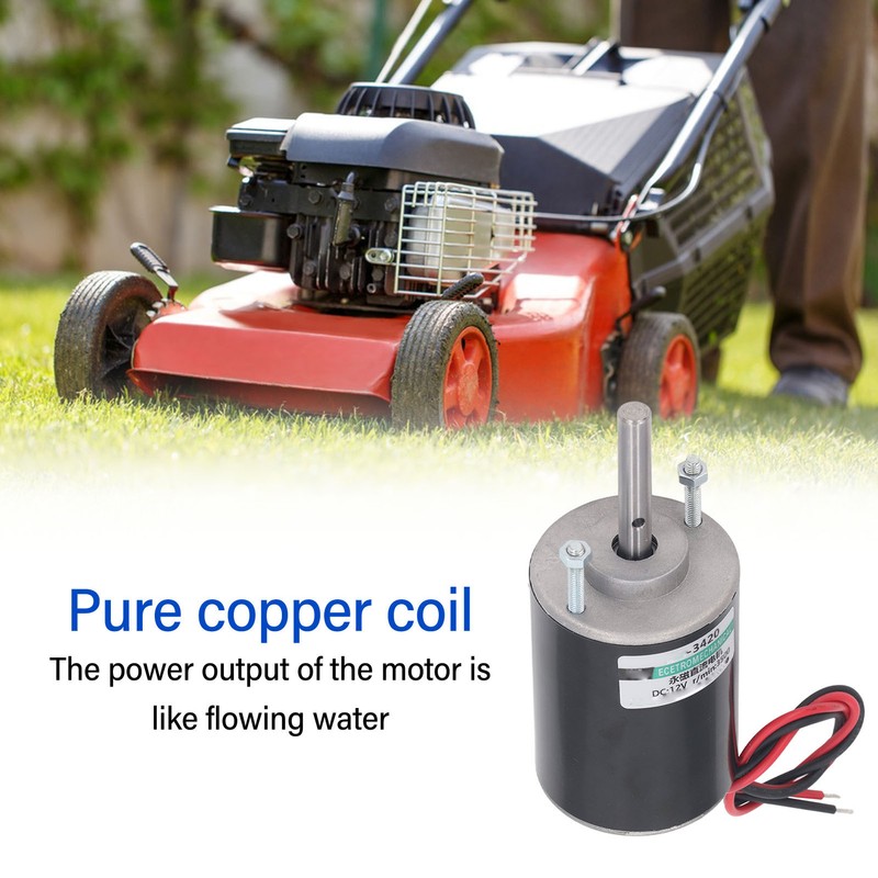 12V 30W High Speed Permanent Magnet DC Motor 3420 Forward