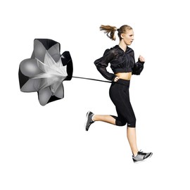 ISO TRADE Sprint Training Parachute Resistance Training Endurance Training 105 x 105 cm 200 g 5724