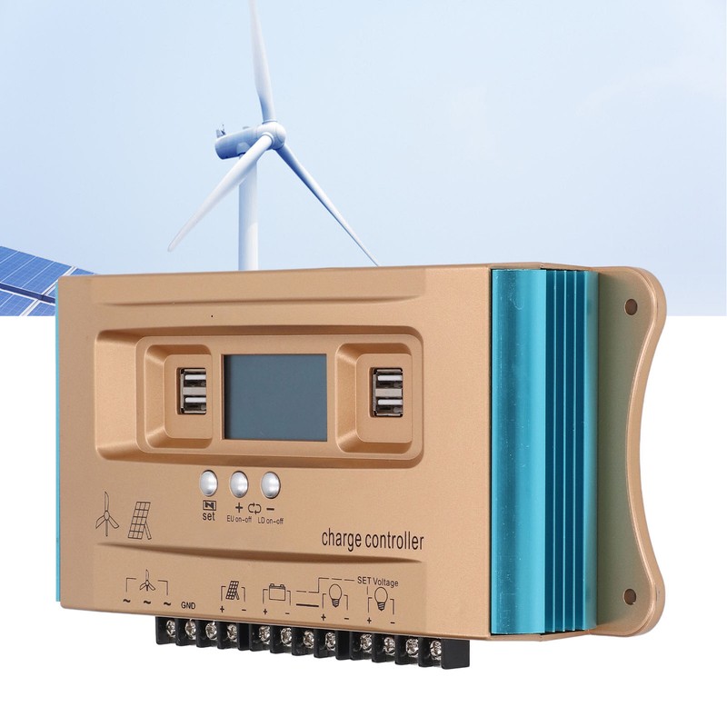 Solar Charge Controller MPPT Overcharge Protection Solar Charge Regulator for