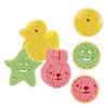 FOMIYES 4sets Gentle Bath Sponges for Kids Adults Exfoliating Sponge