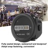 Round Hour Meter PC High Accuracy Quartz Mechanical Hour Meter