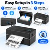 4×6 Thermal Label Printer for Shipping Labels – 203 DPI