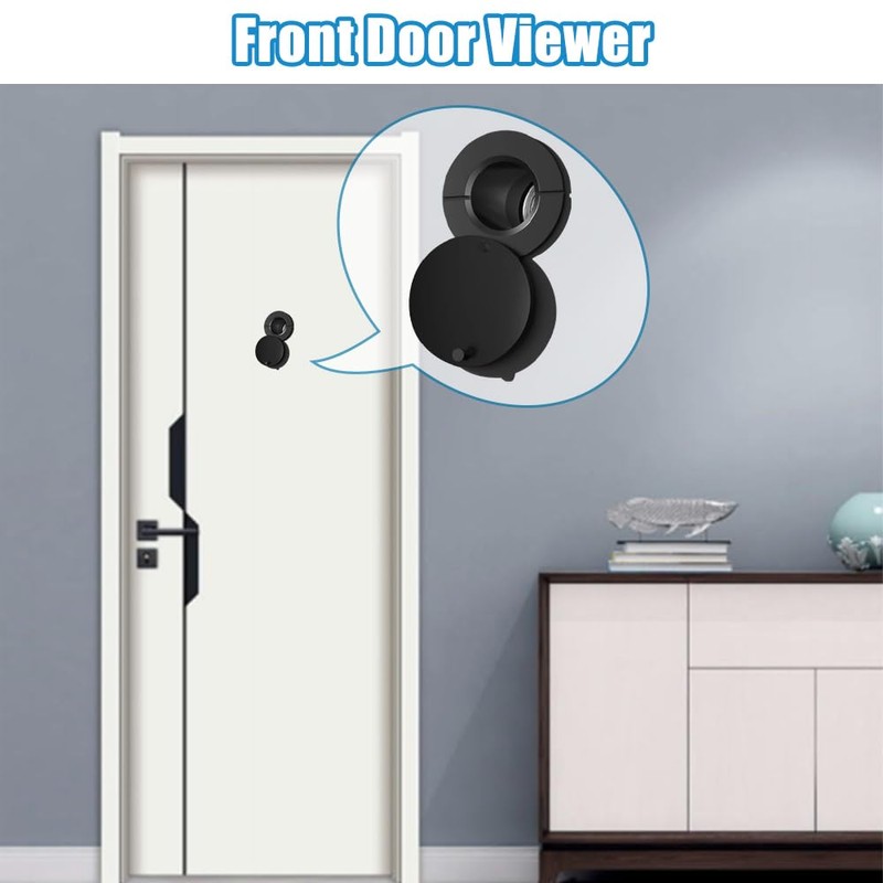 Tahikem 2 Set Door Viewer Peephole, Door Viewers with 0.63inch/16mm