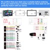 SJoyBring 7-Inch Double Din Car Stereo with Wireless CarPlay and
