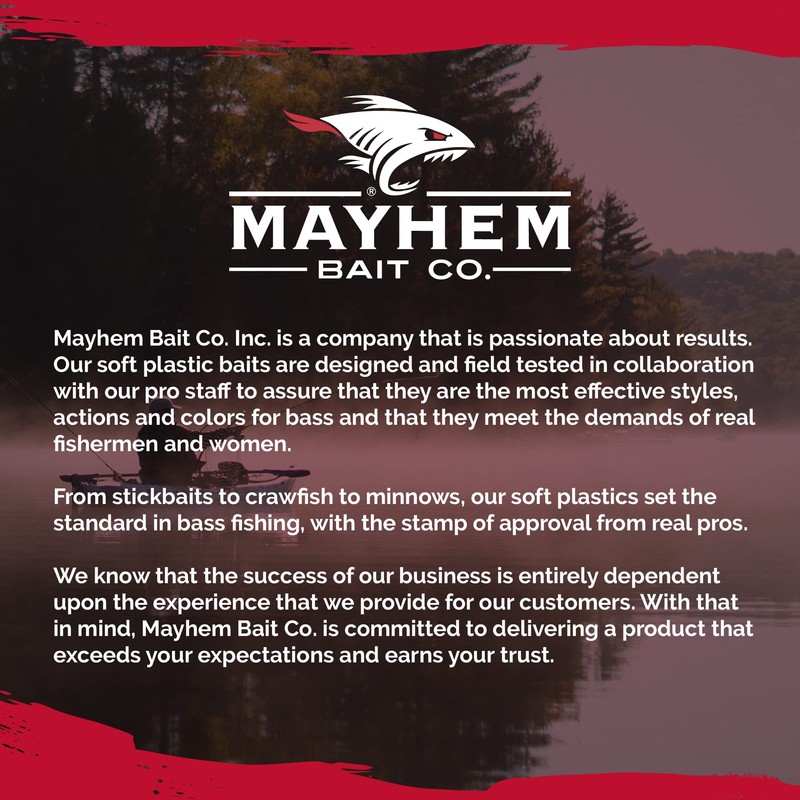 Mayhem Bait Co. Liquid Mayhem Fish Attractant, Bait Scent with
