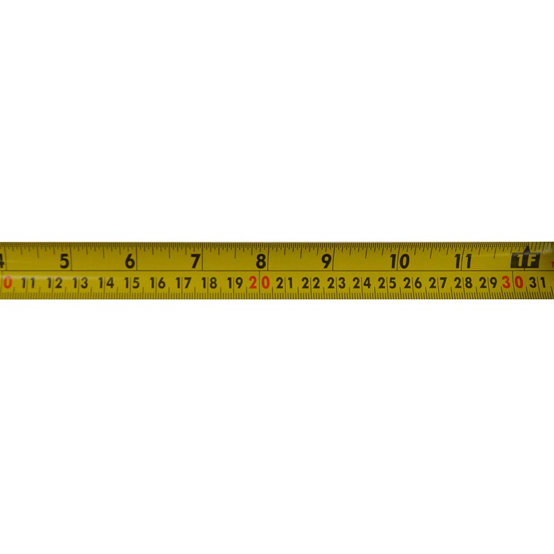Johnson Level & Tool 1828-0026 Metric/Inch Power Tape, 8m/26', Black/Yellow,