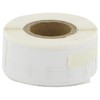 10x Label compatible to Dymo 99017 12 mm x 50