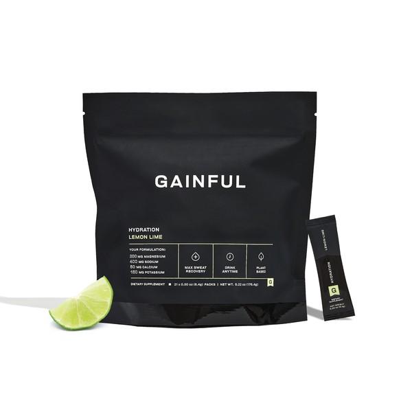 Gainful Gainful Hydration Powder Packets, Caffeine Free with Key Electrolytes