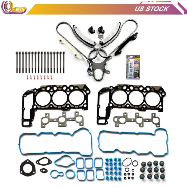 Wheeltech Fits 05-09 Dodge Dakota Durango Jeep 3.7L Timing Chain