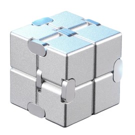 store88 Infinity Cube Aluminum Stress Relief Hand Play for Adults Children Infinity Cube Stress Relief