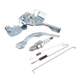 Cancanle GX200 GX160 GX140 Throttle Control Lever Arm Governor Link Rod Return Spring for Honda 5.5HP 6.5HP Engine with Spark Plug