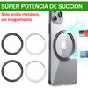usmallbee 4PCS Anillo Magnético, Soporte Celular Auto Cargador para MagSafe,