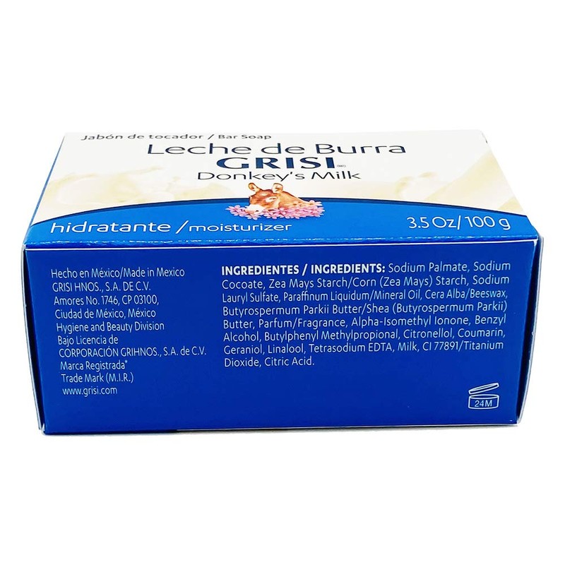 Grisi Donkey's Milk Soap 4-pack 3.5oz