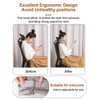 Umeinori Inflatable Neck Pillow for Airplane Travel,with Compact case,Soft Inflatable