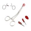 OdontoMed2011 Young Tongue Seizing Forceps 6.5" ODM