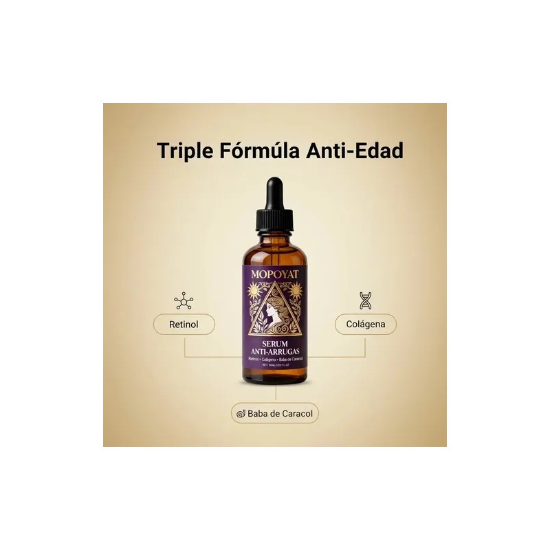 Esencia Antiarruga-mococaracol Retinol Colágeno Suero Facial