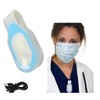 LED Flashlight Clip On Flashlight Nursing Night Light Clip Hands