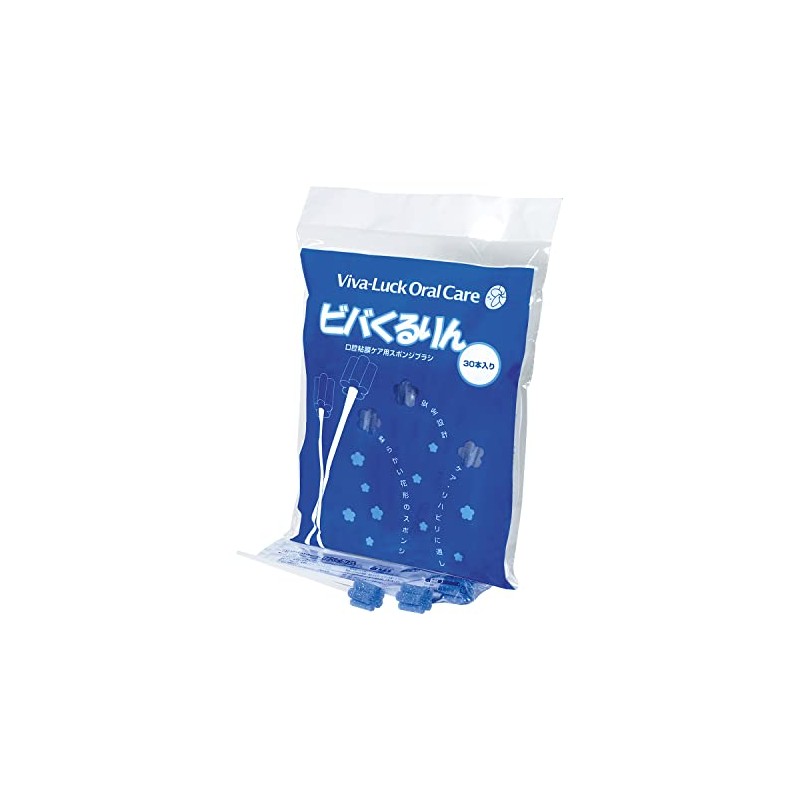 東京技研 口腔粘膜清掃用ブラシ ビバくるりん 30ポンイリ