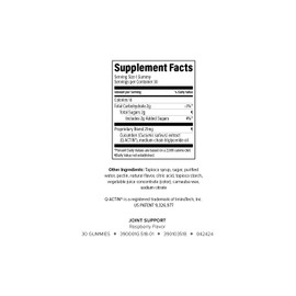 Isagenix Joint Support - Science-Backed, Natural Ingredients to Help with Joint Flexibility, Mobility, and Strength - Raspberry Flavor - 30 Gummies