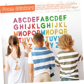 Operitacx Pack of 156 Letter Stickers Pin Board Wall Stickers Made of Foam Stickers Letters Vinyl Paper Craft Supplies Letters Stickers Foam Letters Alphabet Stickers