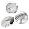 TAISHER 2PCS 304 Stainless Steel 3.5" 90 Degree Mandrel Bend