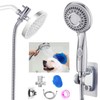 Dog Shower Attachment,Shower Head Sprayer Attachment with ON/OFF Shower Head,